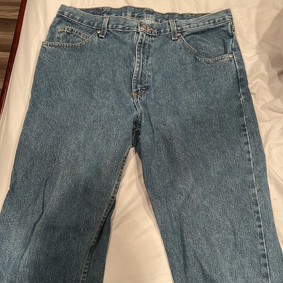 Mens Wrangler Premium Quality Relaxed Fit 36x32 - Picture 4 of 4